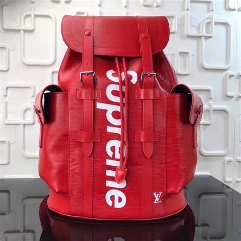 fake louis vuitton supreme christopher backpack|louis vuitton christopher bumbag.